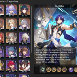 [ASIA] TL 55 ⭐ 23 Characters (7 Legendaries) ✨Dr. Ratio + Bailu + Blade + Welt + Yanqing + Bronya + ☑️ Full Access ☑️ 0